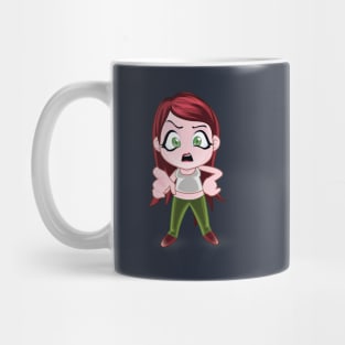 beautiful girls - cartoon character for young girls (choose your twin) Mug